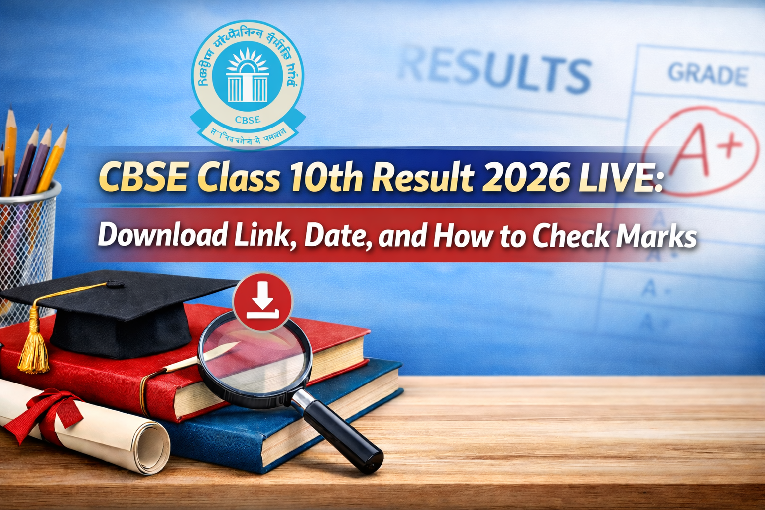 CBSE Class 10th Result 2026 LIVE: Download Link